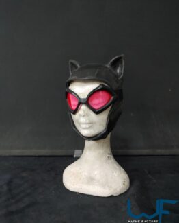 catwoman cosplay mask and goggles arkham knight city costume dc comics batman version
