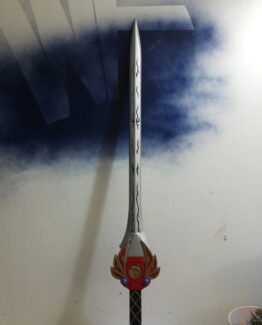 power red ranger Sword Ryugekiken weapon mmpr costume cosplay inspired