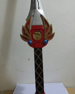 power red ranger Sword Ryugekiken weapon mmpr costume cosplay inspired