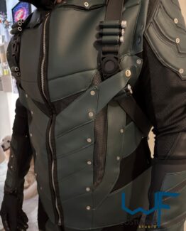 green arrow dc comics oliver queen arrowverse cosplay costume complete and props accessories