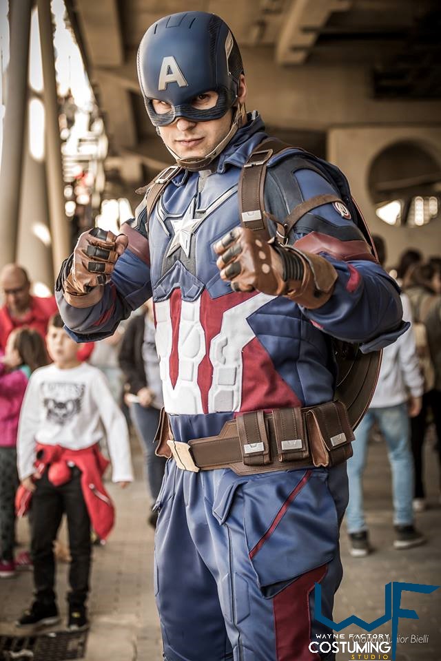 captain america cap harness gaithers and belt pouches marvel cosplay props and costume inspired civil war infinity war