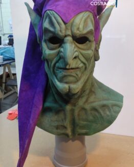 green goblin mask/cowl spiderman marvel ispired comics cosplay costume