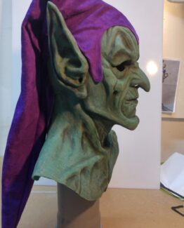 green goblin mask/cowl spiderman marvel ispired comics cosplay costume