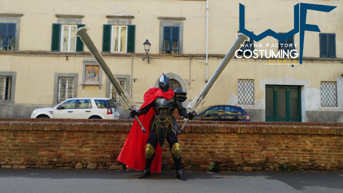 Momonga armor cosplay costuming overlord videogame costume inspired