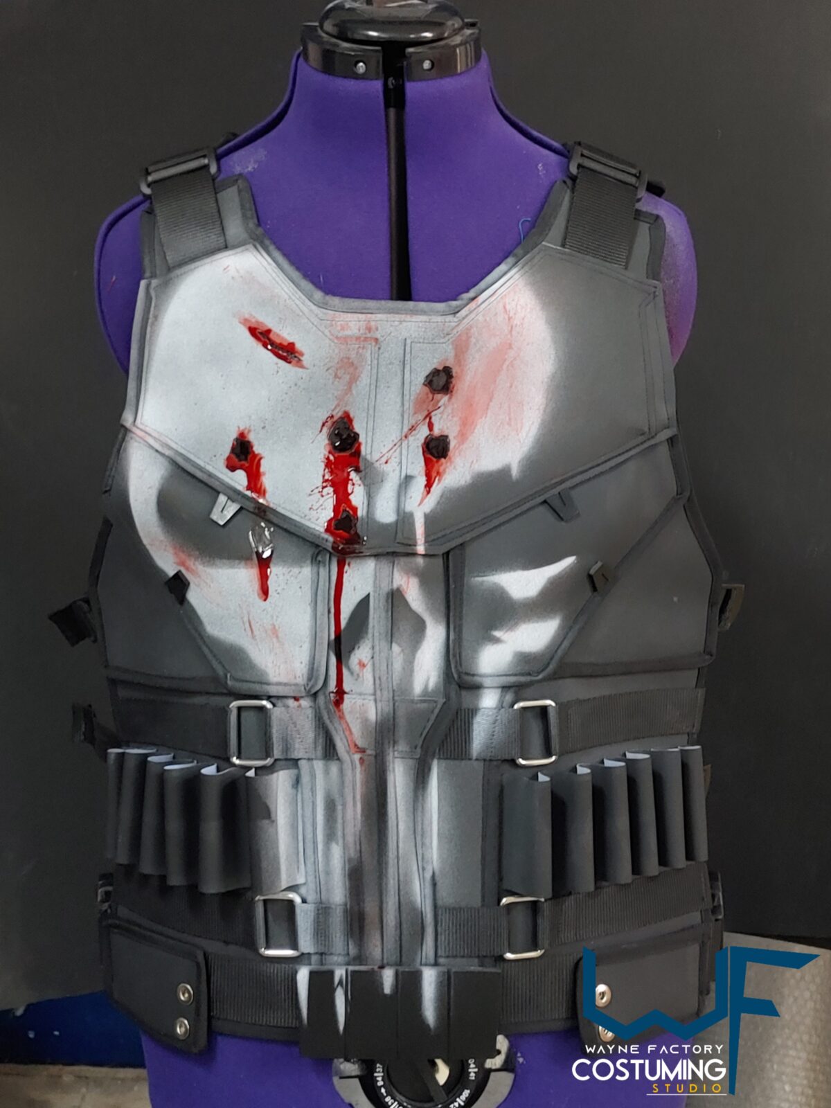 the punisher vest tactical jacket cosplay costuming props