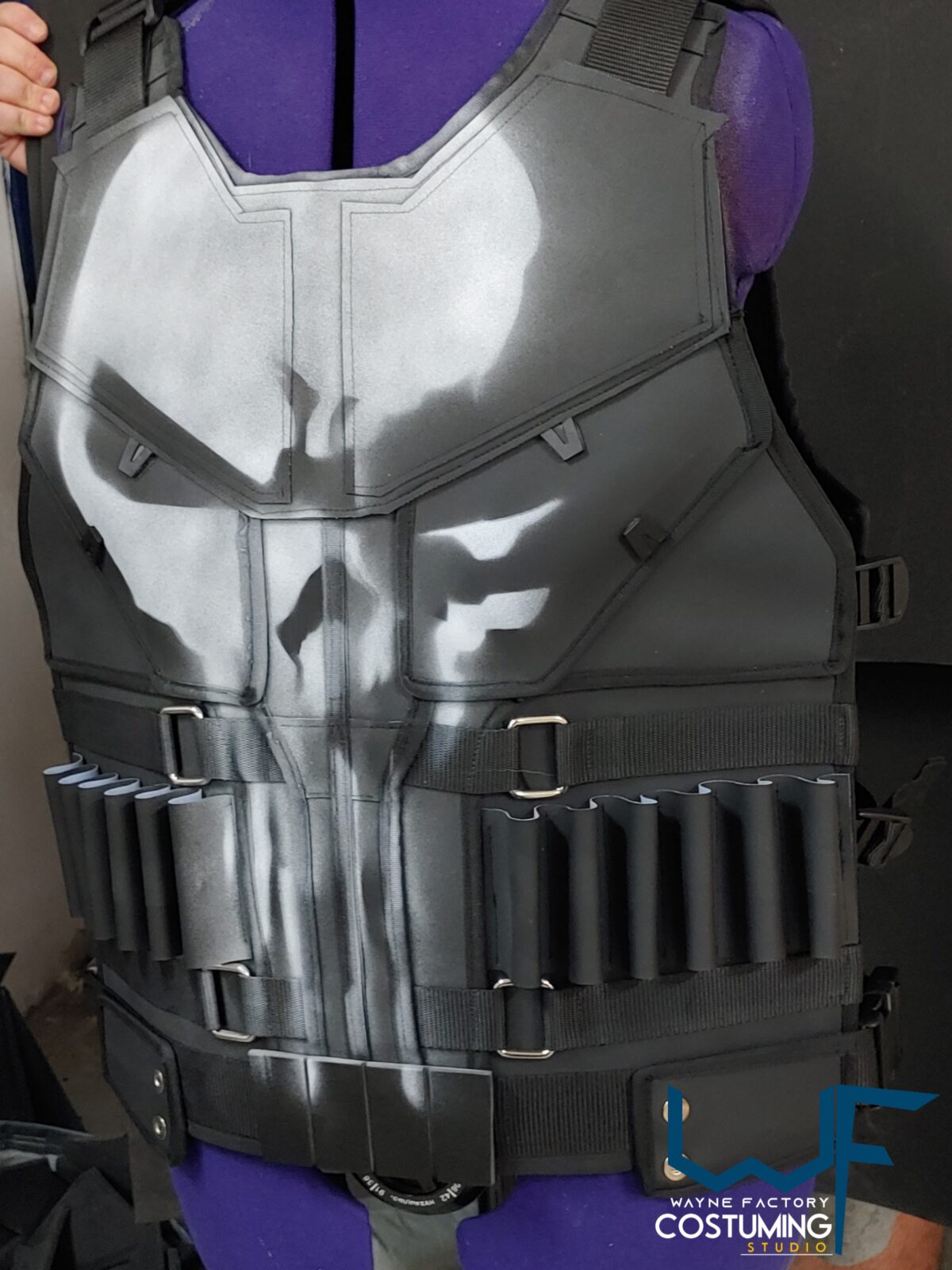 the punisher vest tactical jacket cosplay costuming props
