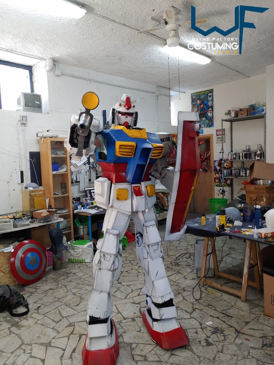 the gundam cosplay robot costume japan anime foam armor