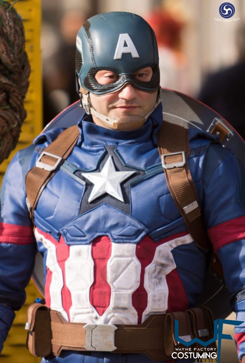 captain america cap harness gaithers and belt pouches marvel cosplay props and costume inspired civil war infinity war
