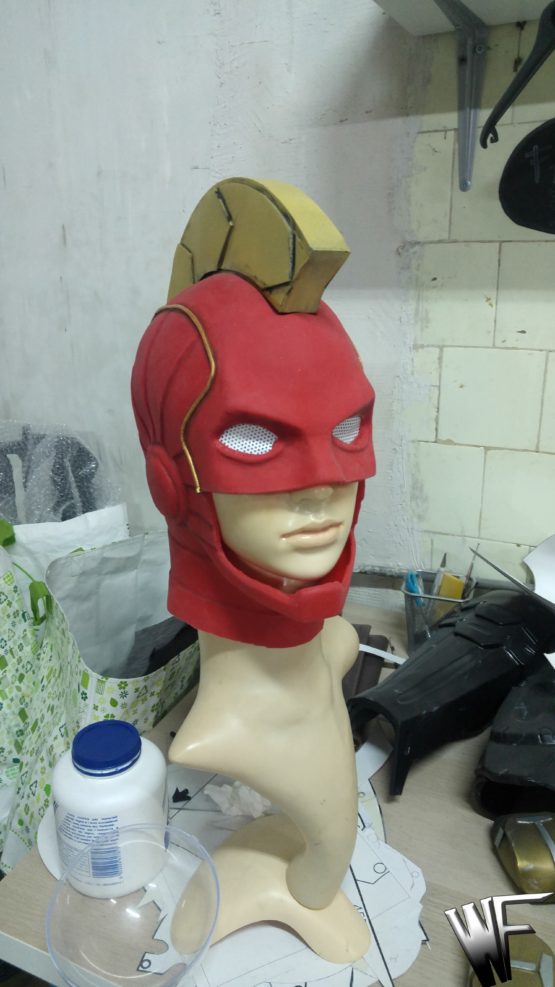 Captain marvel costume cosplay