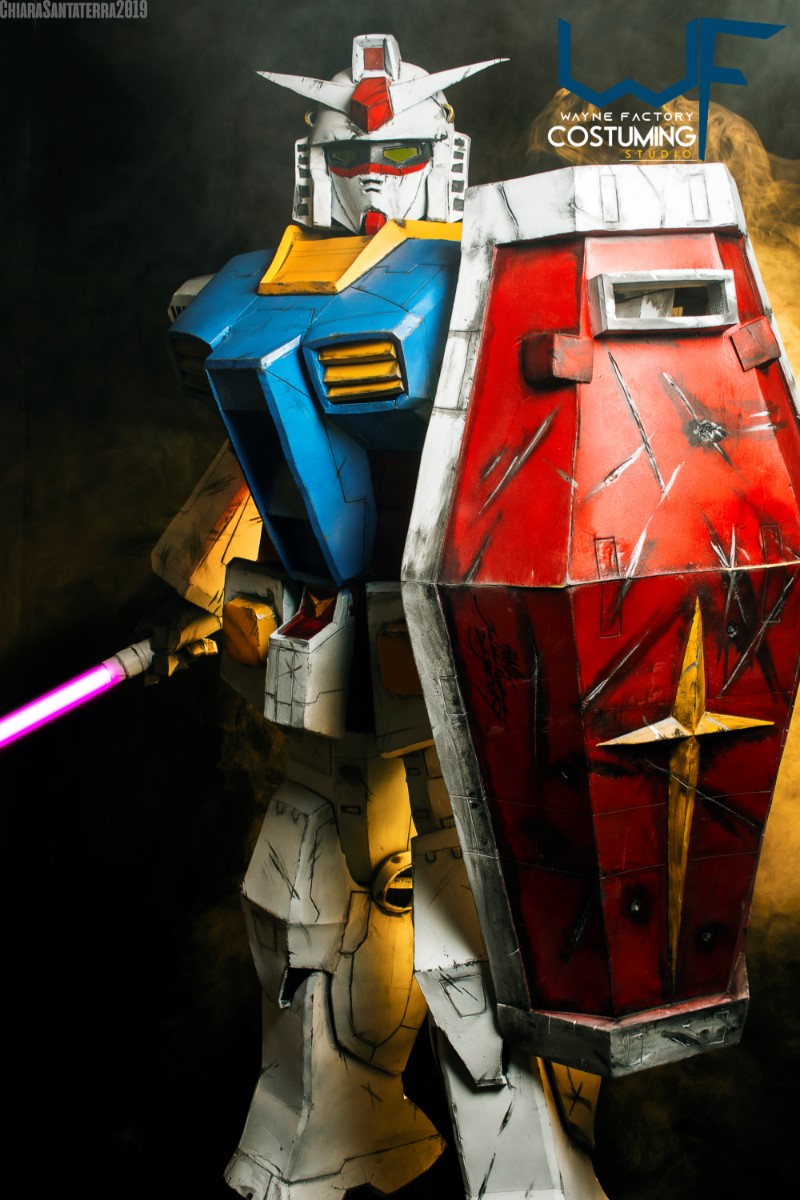 the gundam cosplay robot costume japan anime foam armor