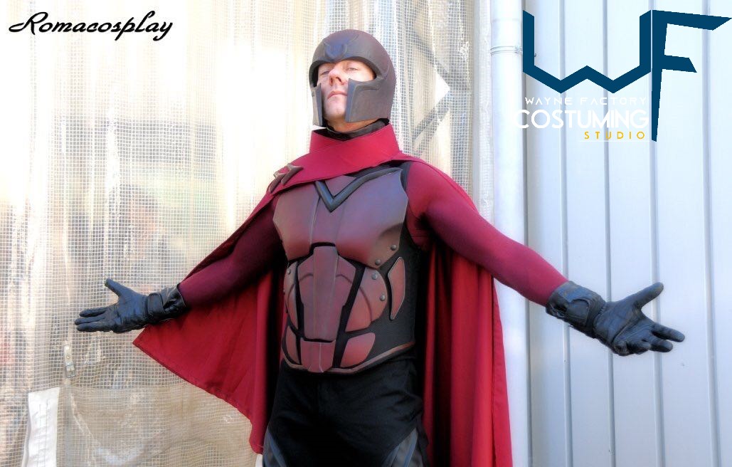 magneto cosplay costume helmet and armor marvel cosplay inspired xmen and xman superhero