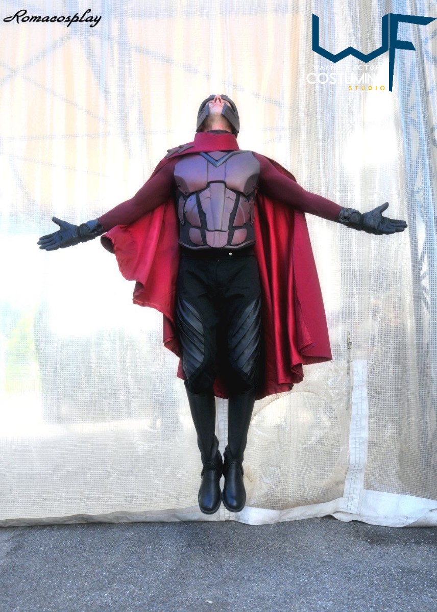 magneto cosplay costume helmet and armor marvel cosplay inspired xmen and xman superhero