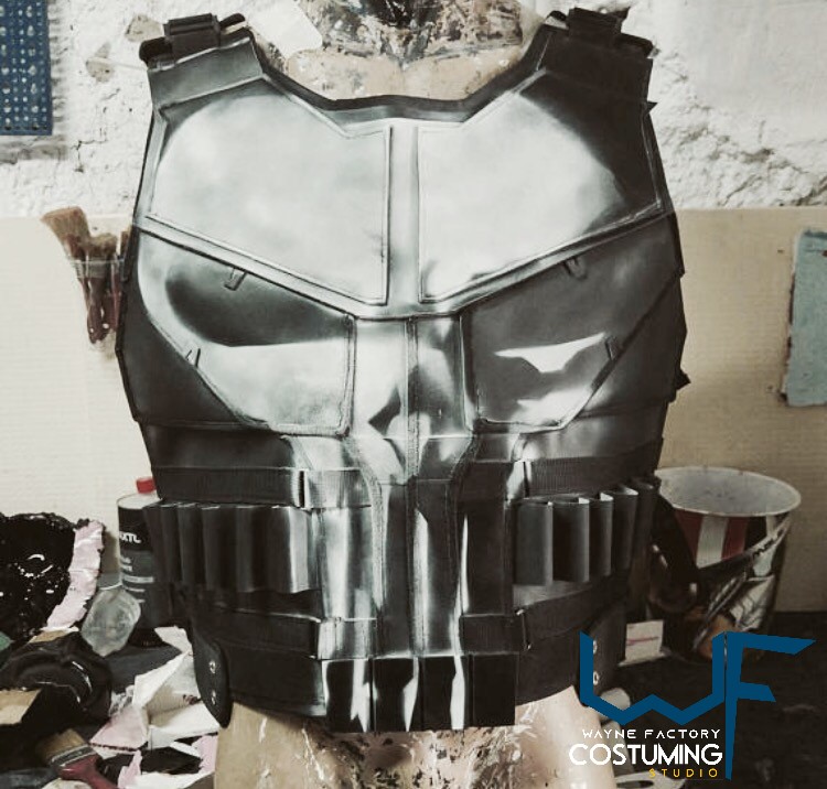 the punisher vest tactical jacket cosplay costuming props