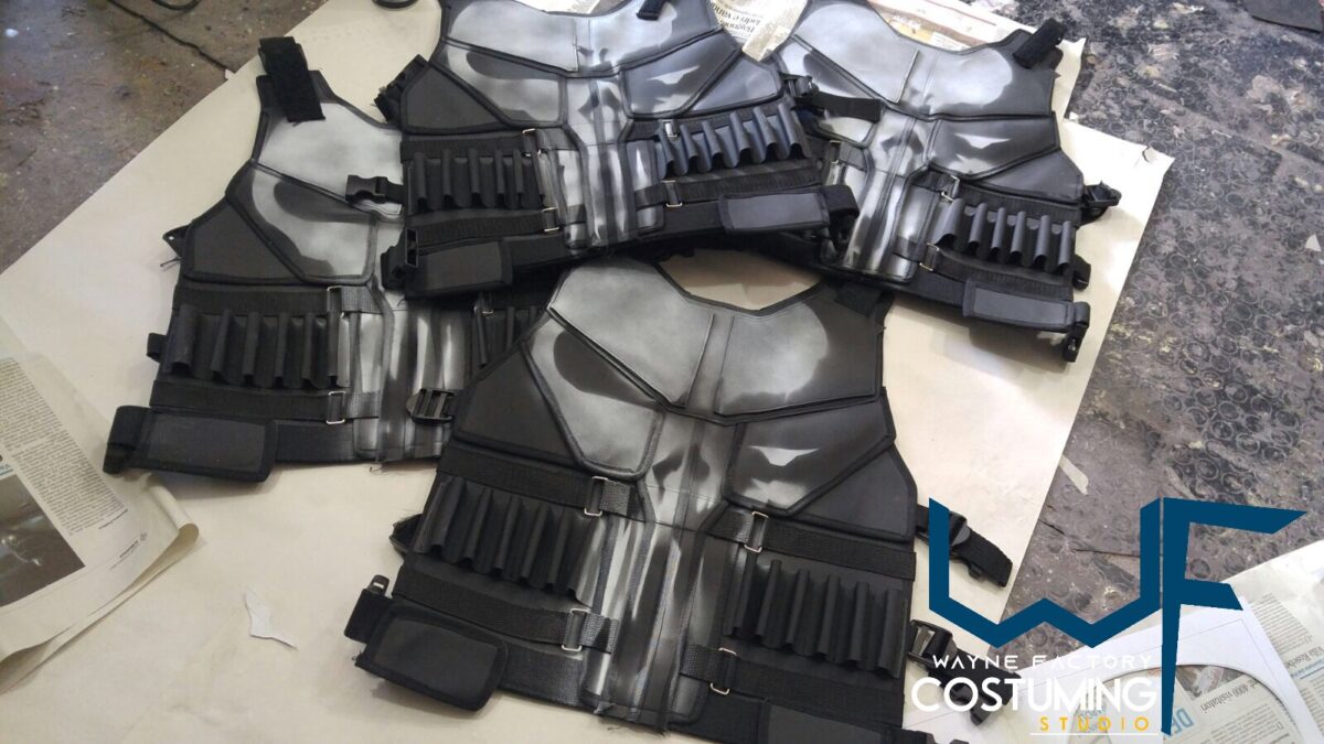 the punisher vest tactical jacket cosplay costuming props