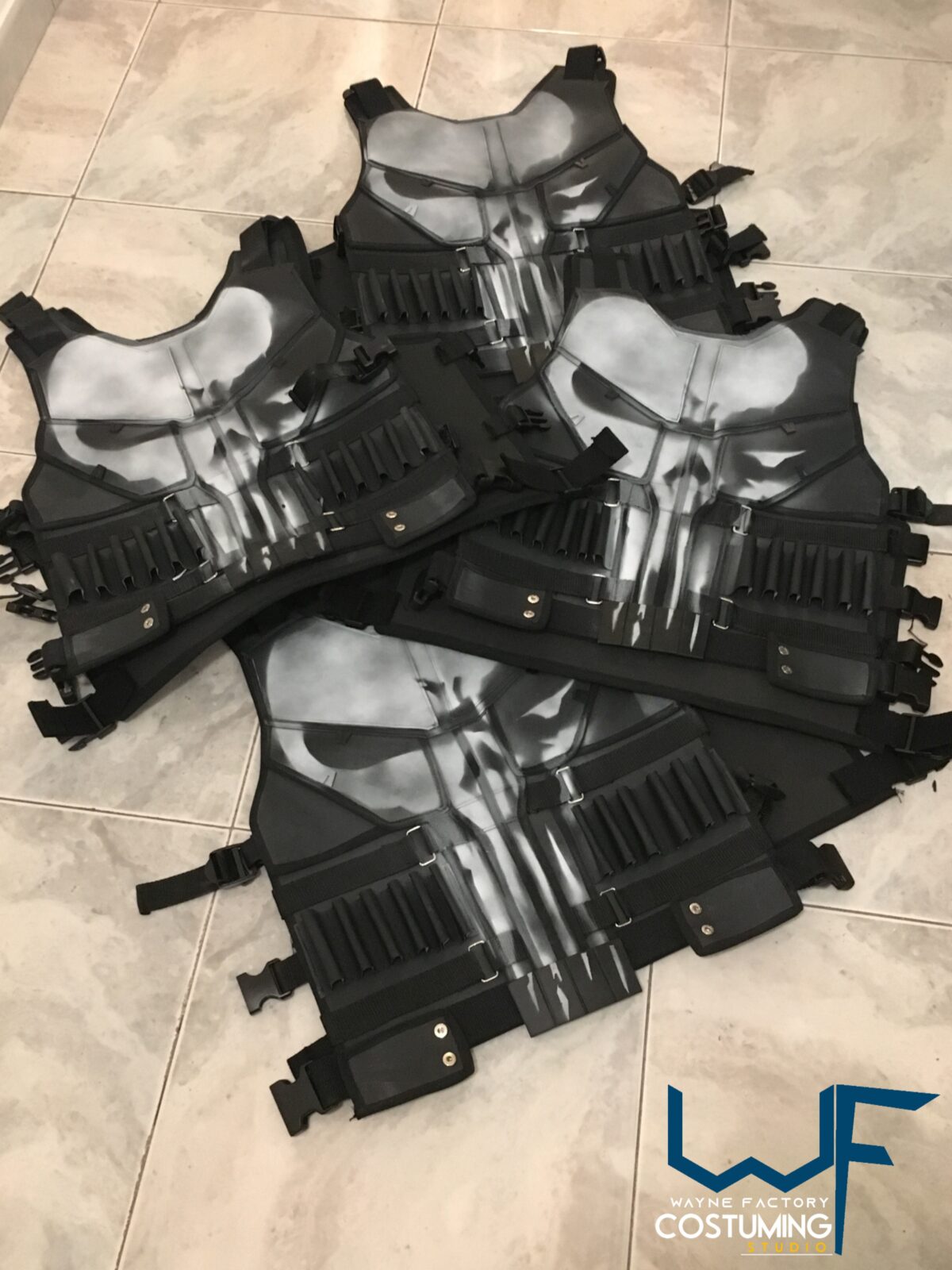 the punisher vest tactical jacket cosplay costuming props