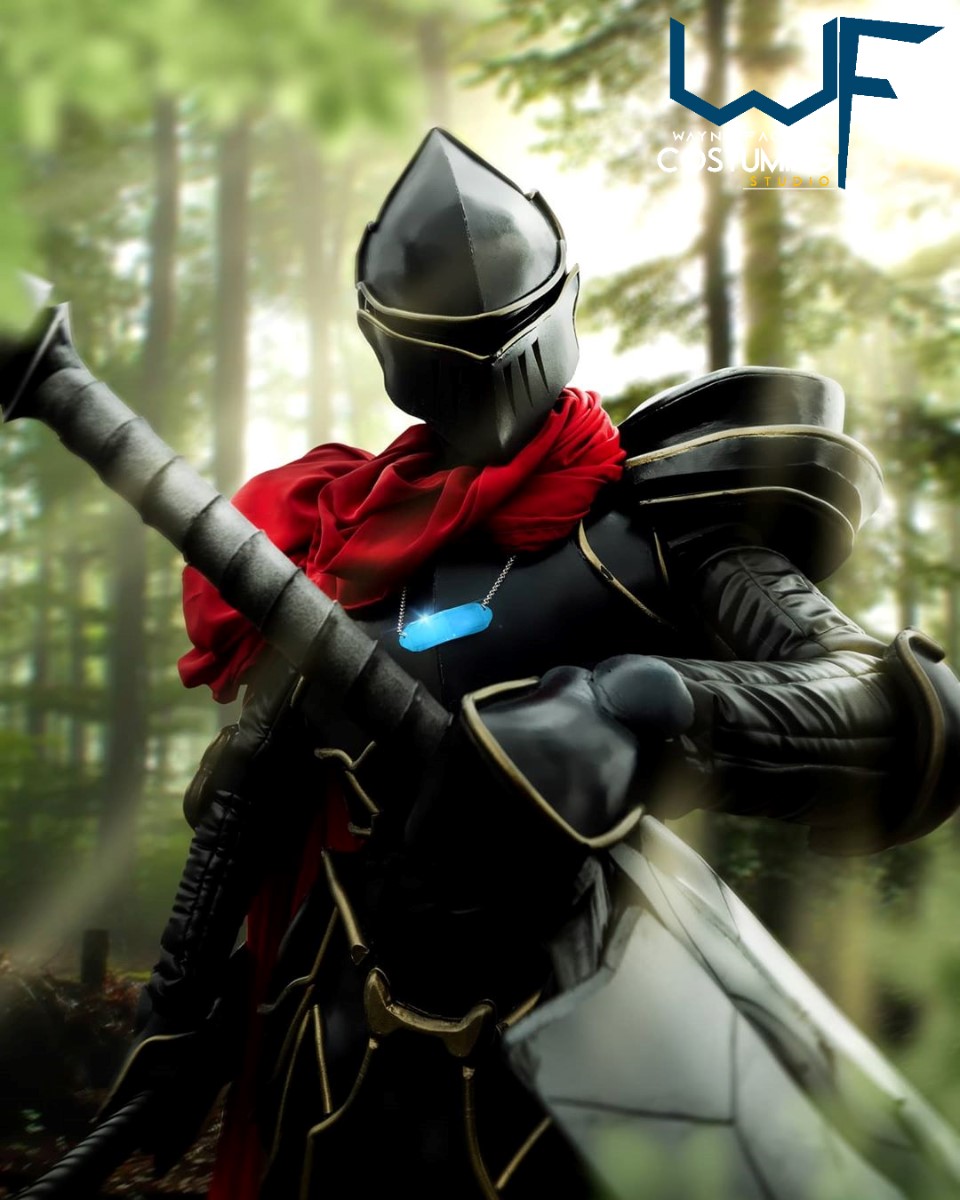 Momonga armor cosplay costuming overlord videogame costume inspired