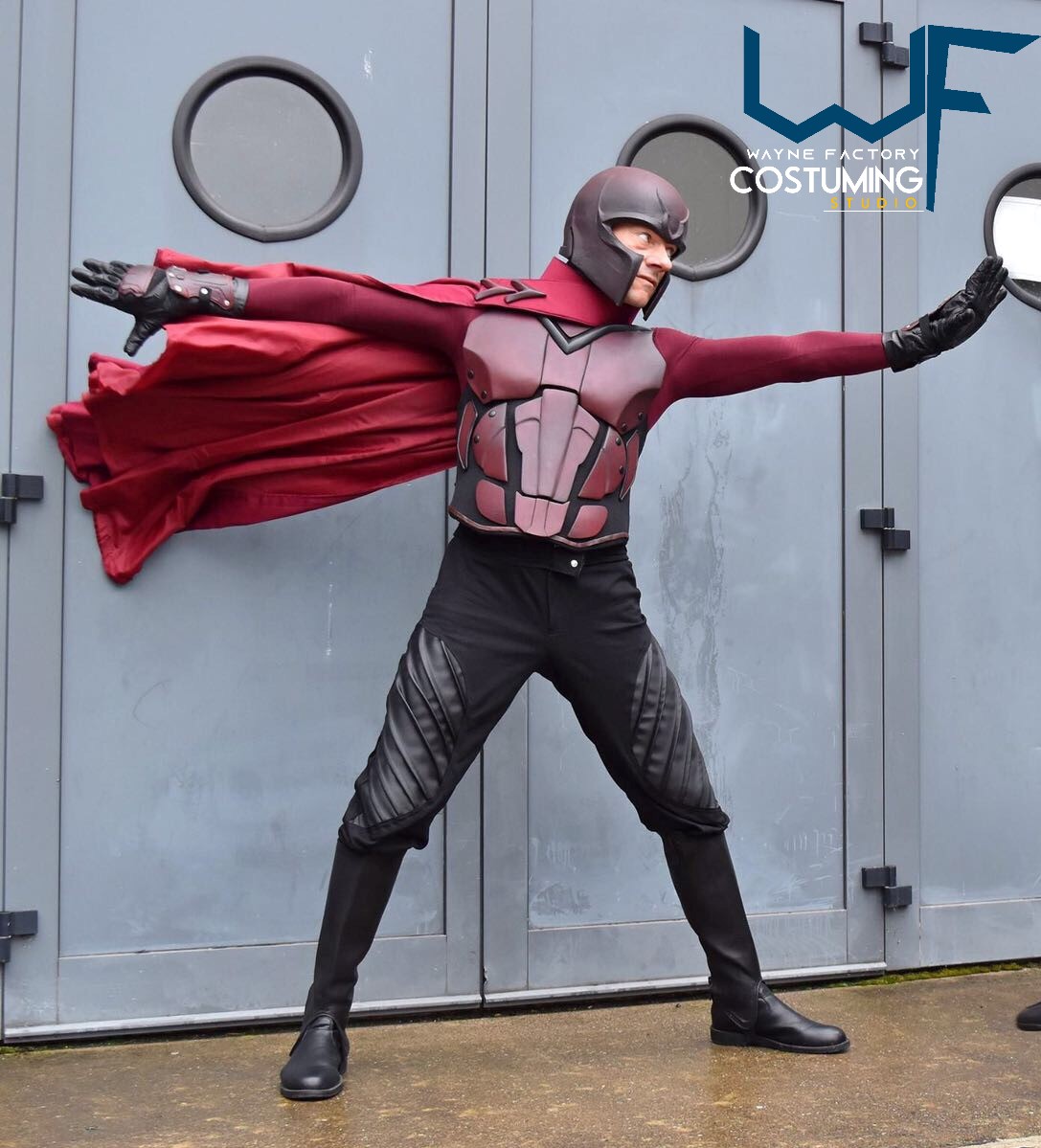 magneto cosplay costume helmet and armor marvel cosplay inspired xmen and xman superhero