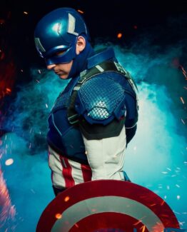 captain america avengers custom costume version cap original marvel comics cosplay inspired helmet belt harness shield