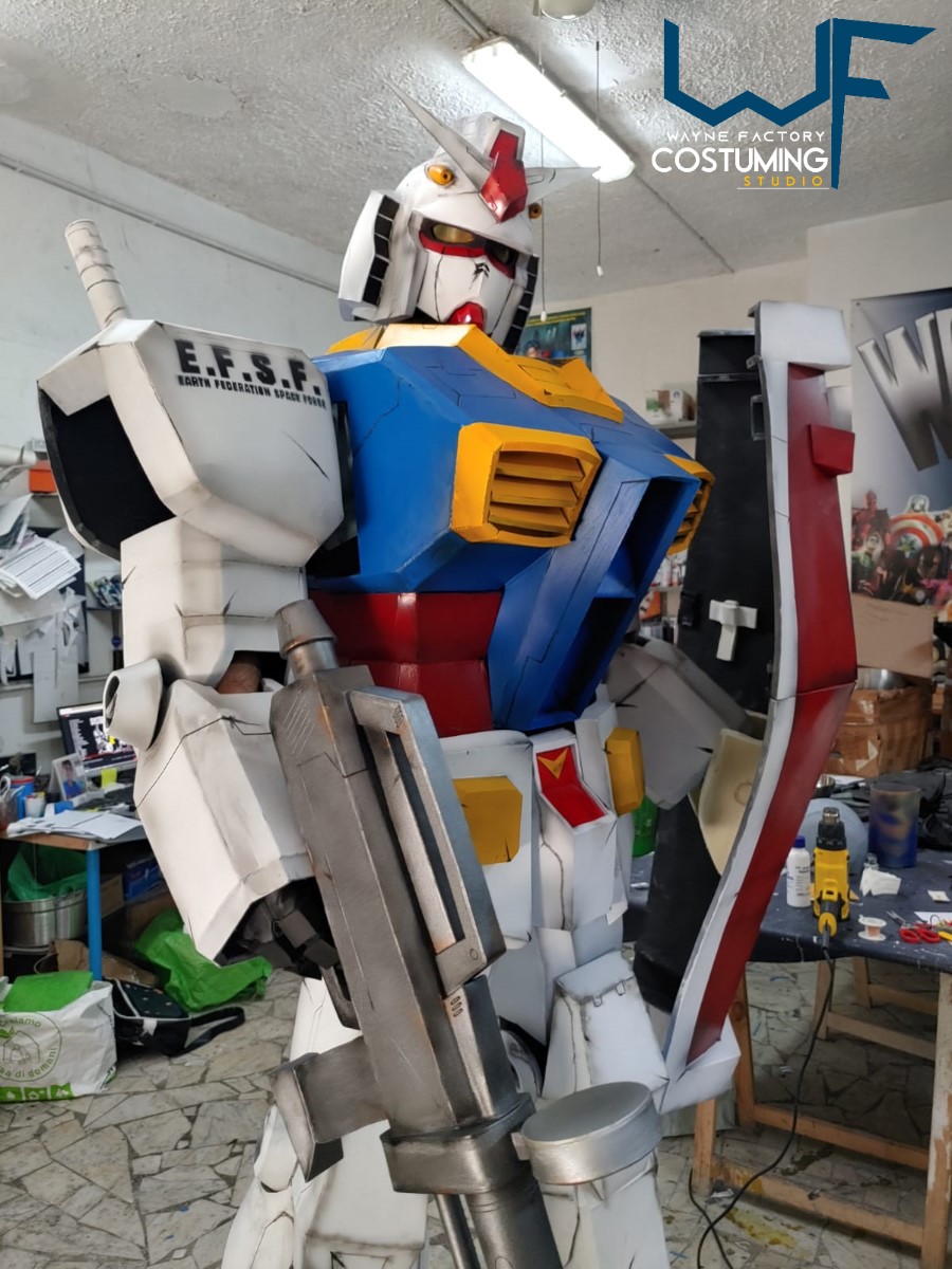 the gundam cosplay robot costume japan anime foam armor