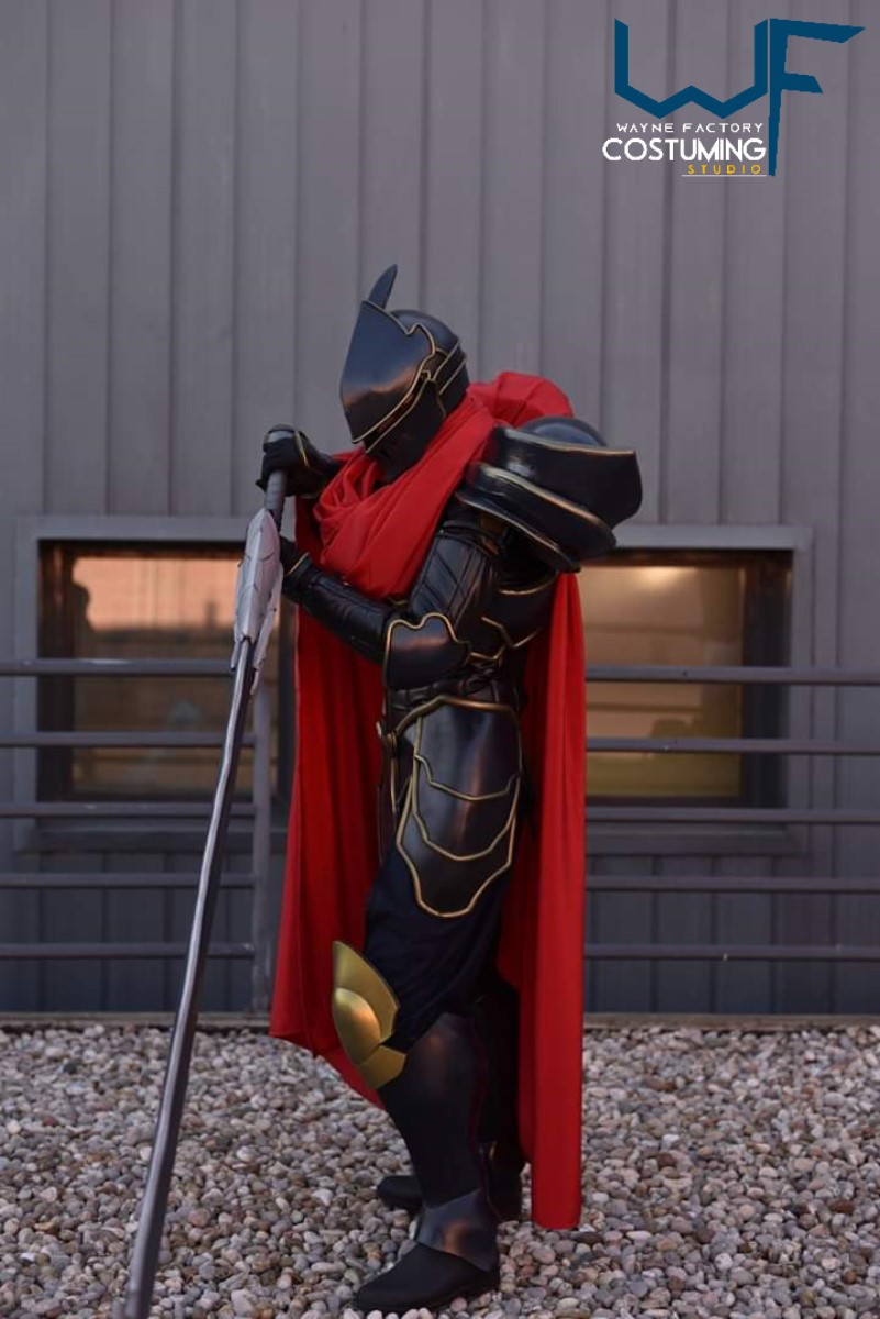 Momonga armor cosplay costuming overlord videogame costume inspired