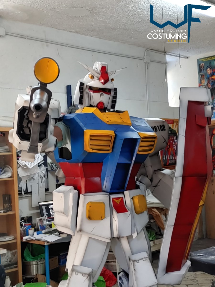 the gundam cosplay robot costume japan anime foam armor