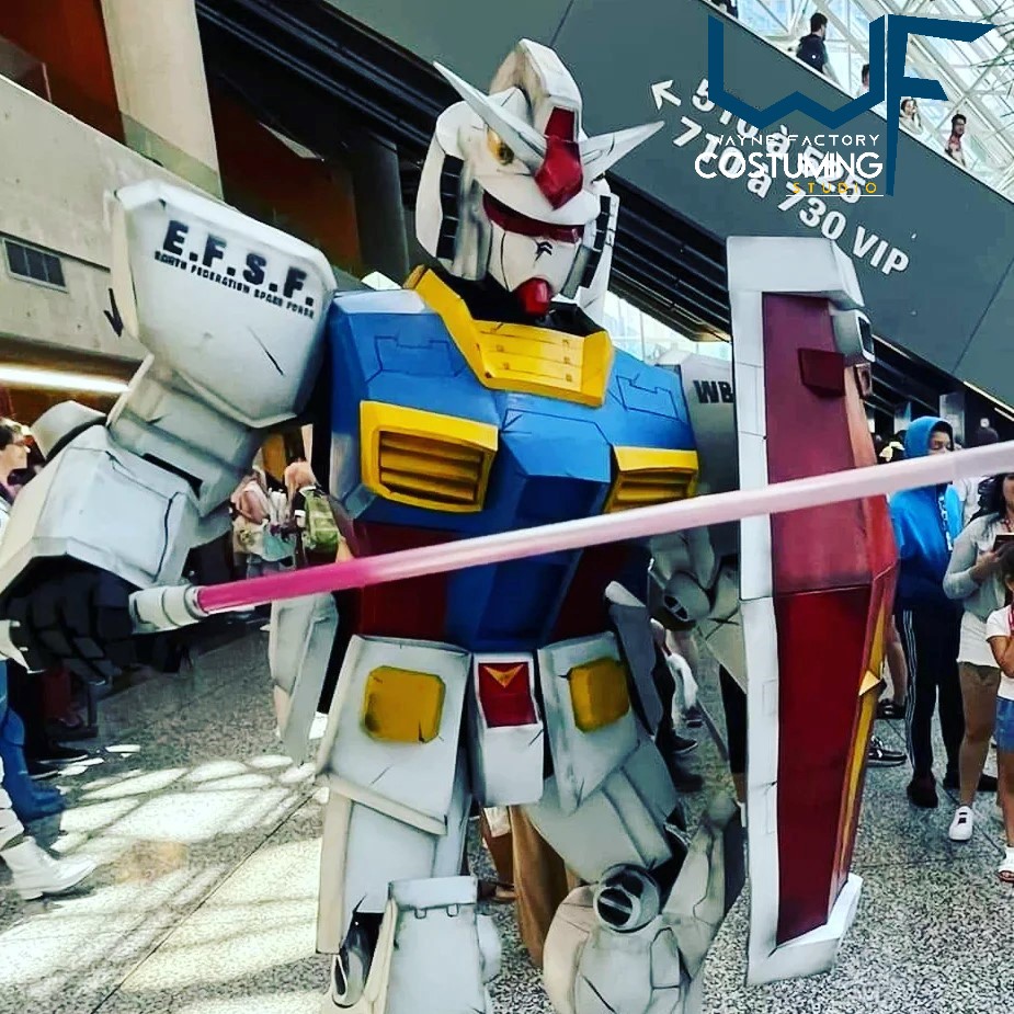 the gundam cosplay robot costume japan anime foam armor