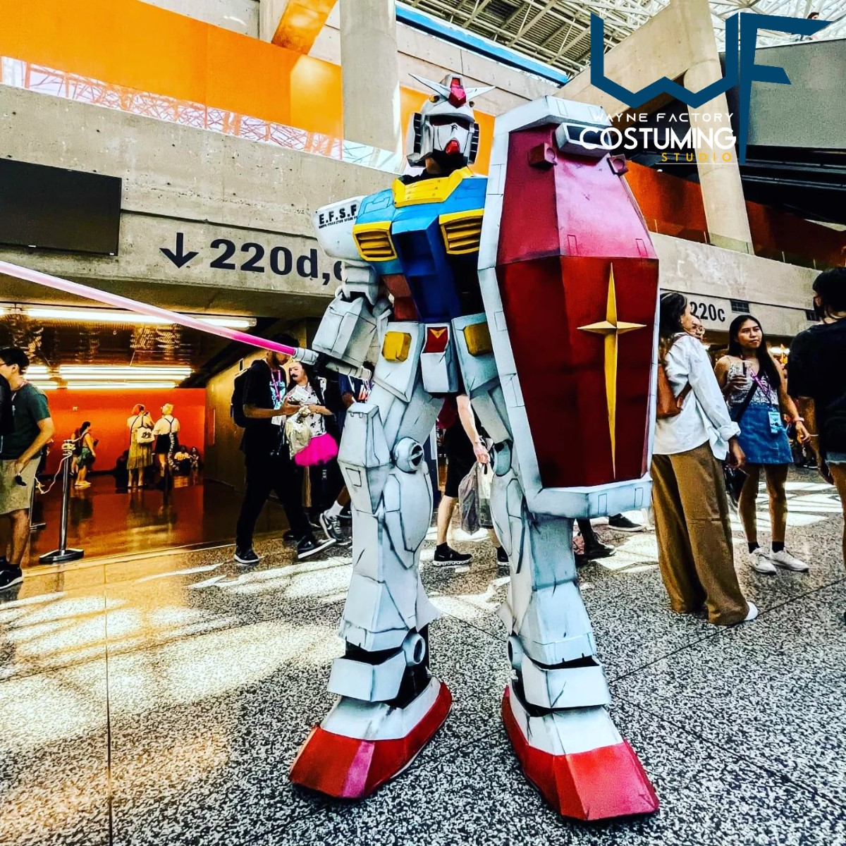 the gundam cosplay robot costume japan anime foam armor