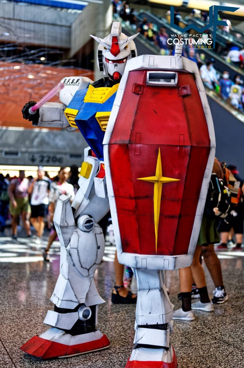 the gundam cosplay robot costume japan anime foam armor