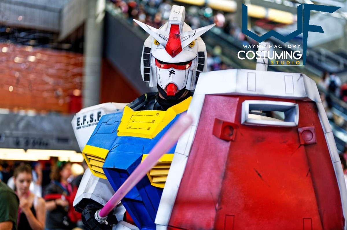 the gundam cosplay robot costume japan anime foam armor