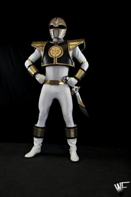 Power white ranger cosplay