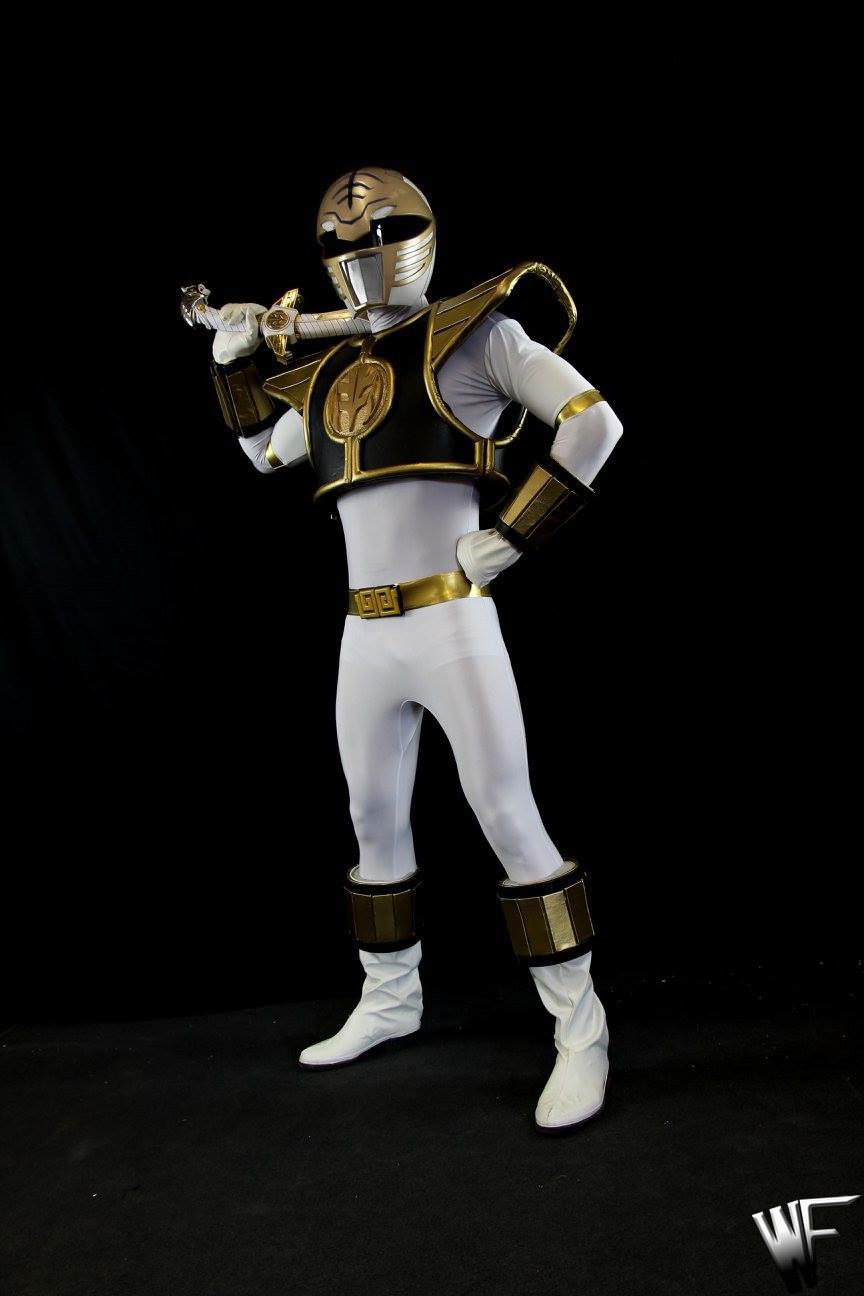 White Hero Force Ranger costume complete | WayneFactory Cosplay & Costuming