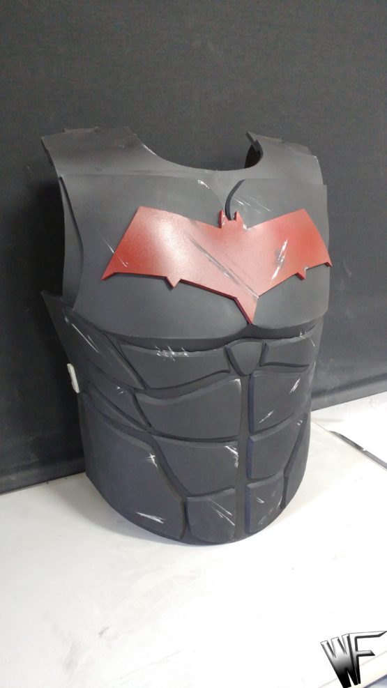 Red hood cosplay armor