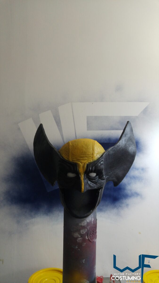 wolverine mask/cowl inspired cosplay costume marvel comics cinema logan x-men