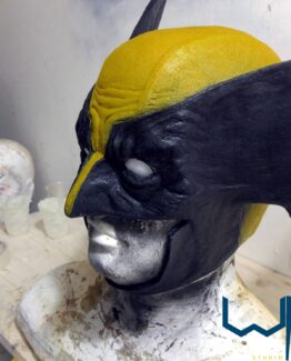 wolverine mask/cowl inspired cosplay costume marvel comics cinema logan x-men