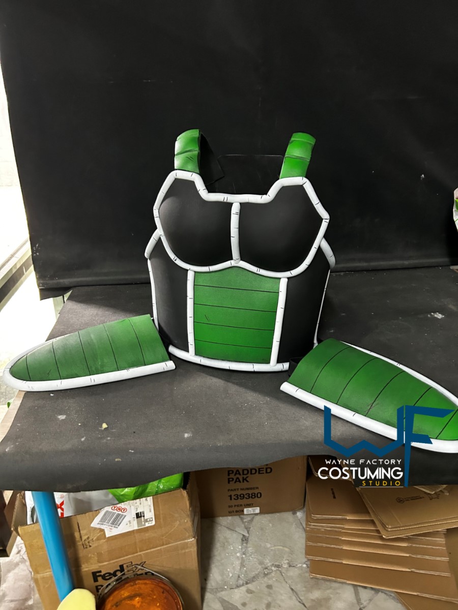 bardock vegeta armor and muscle suit cosplay costume inspired dragon ball
