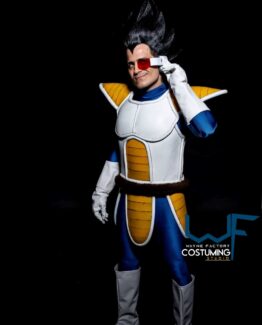 vegeta armor and muscle suit cosplay costume inspired dragon ball