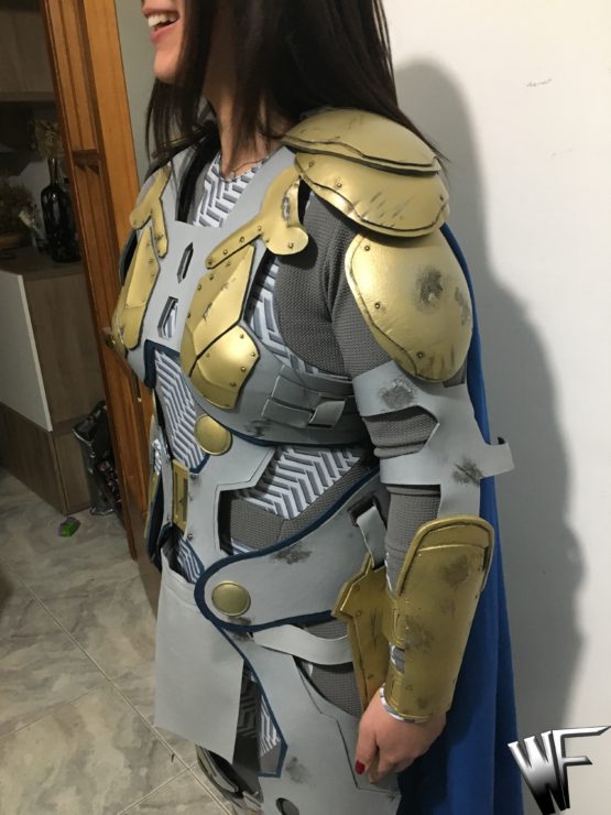Valkirye thor ragnarock armor costume