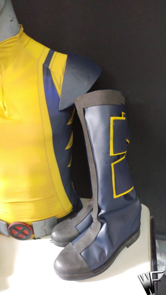 wolverine mask cosplay boots