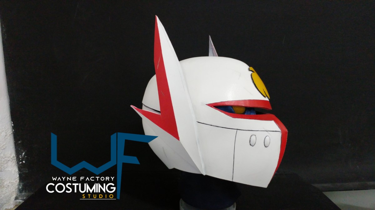 Tekkaman cosplay helmet ispired tv anime series