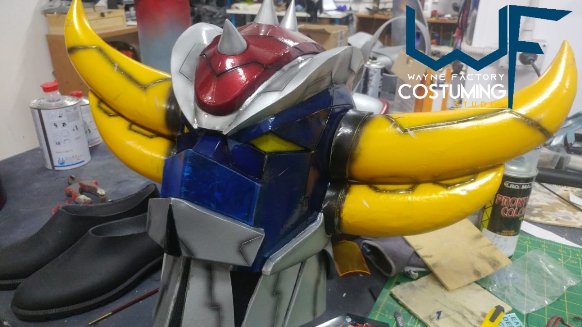 goldrake goldorak ufo robot duke fleed robot cosplay costume armor inspired