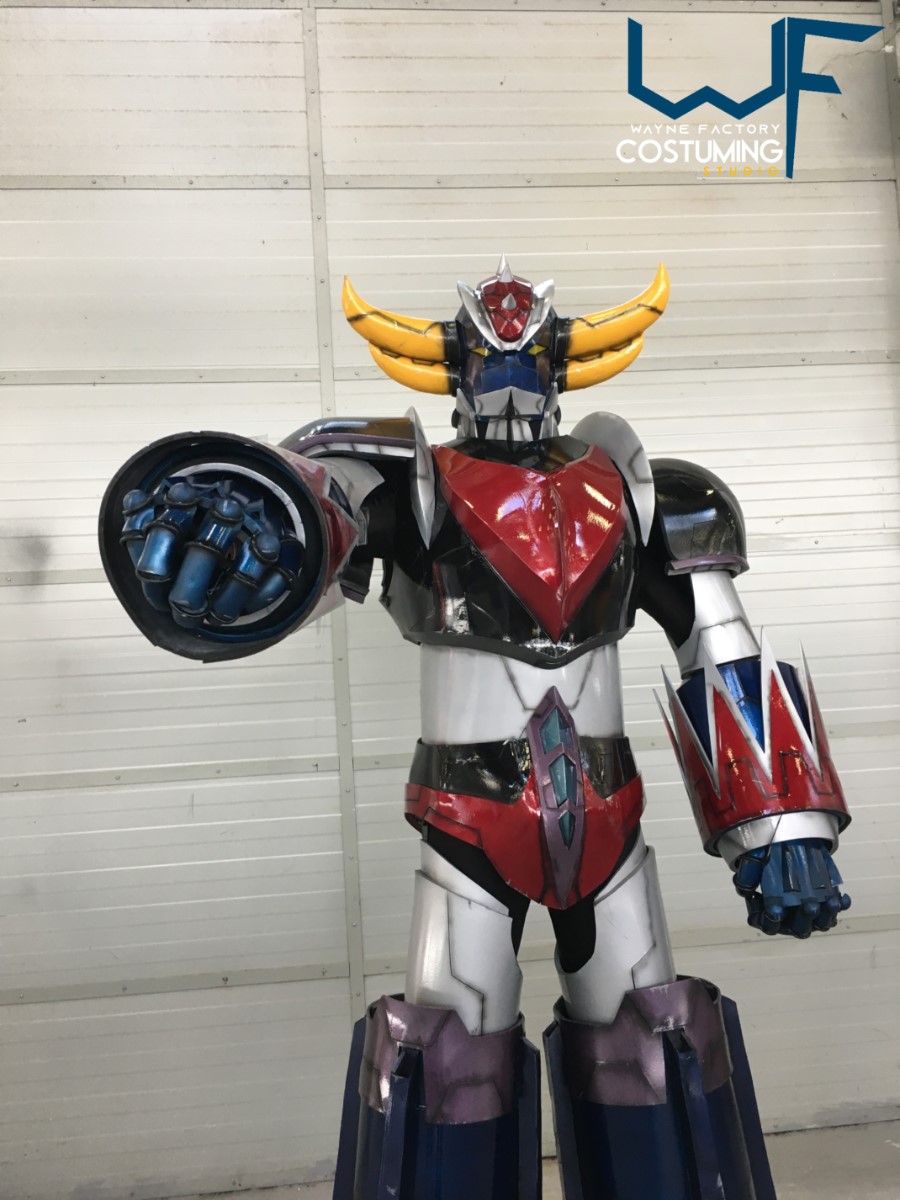 goldrake goldorak ufo robot duke fleed robot cosplay costume armor inspired