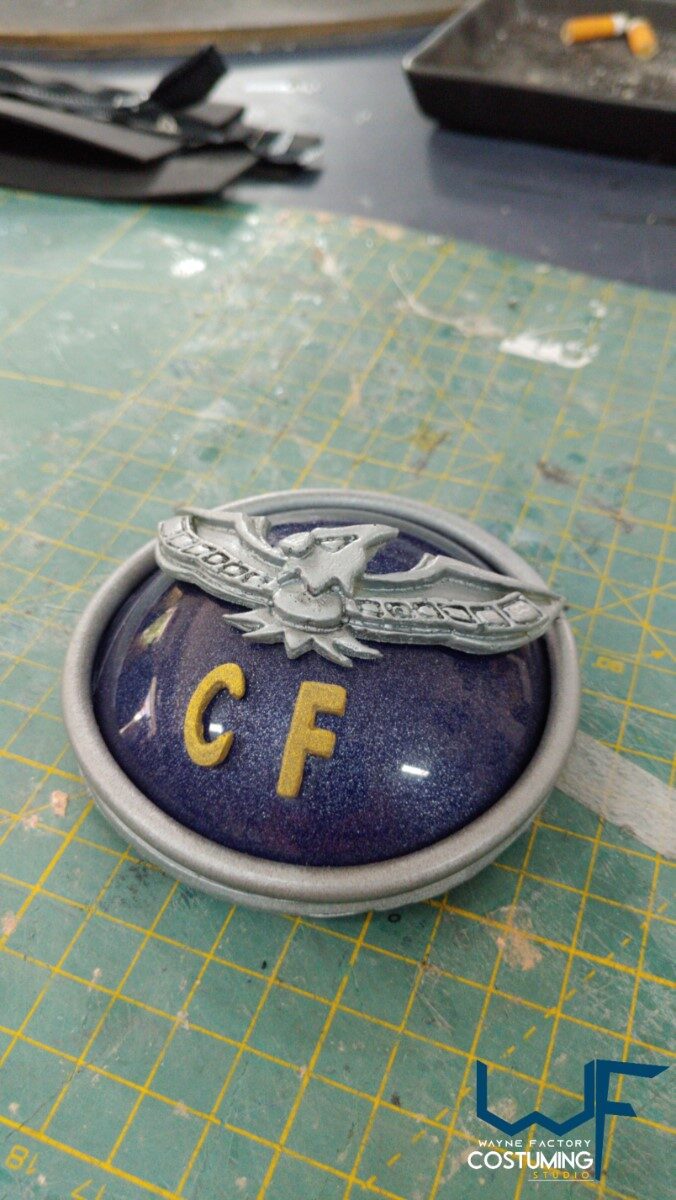 captain falcon fast zero cosplay props shoulder pouldron and shin guards