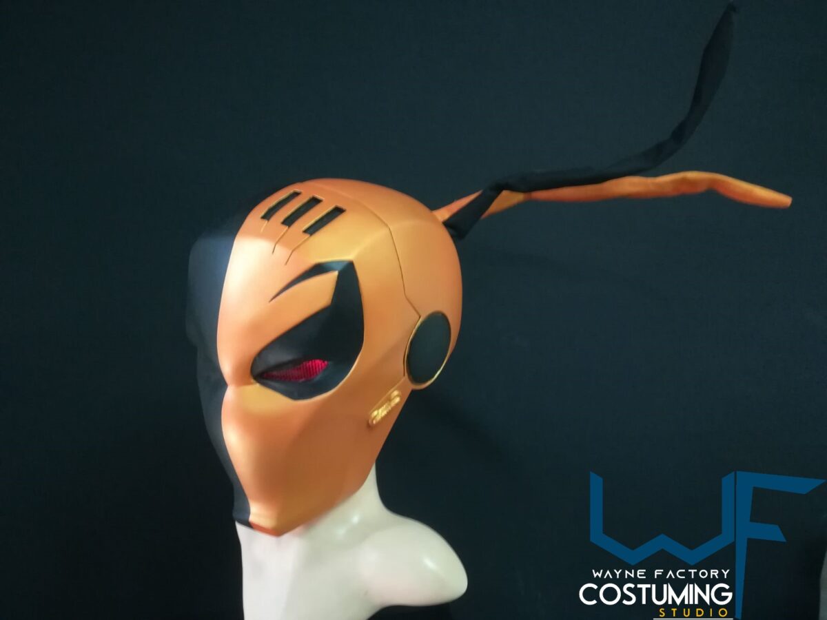 deathstroke cosplay armor and helmet inspired dc comics