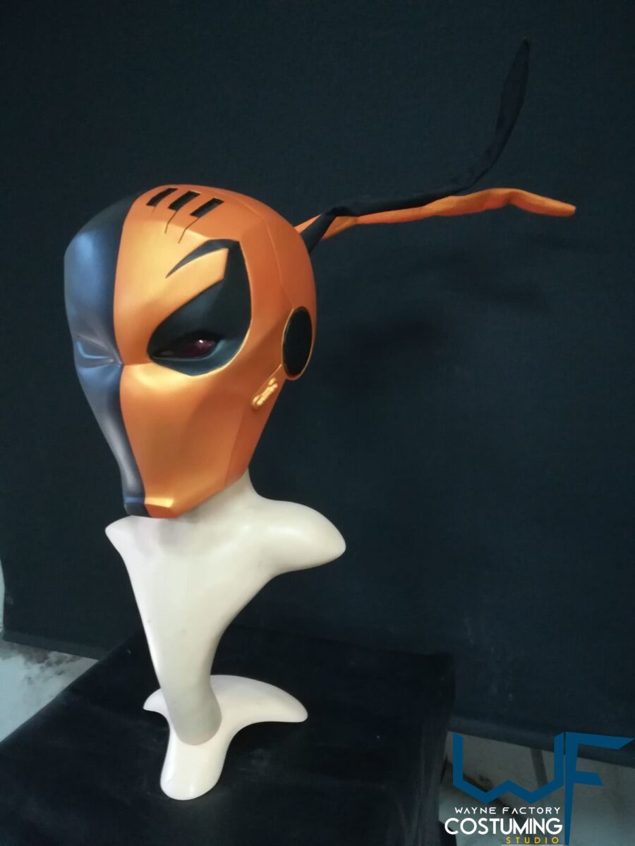 deathstroke cosplay armor and helmet inspired dc comics