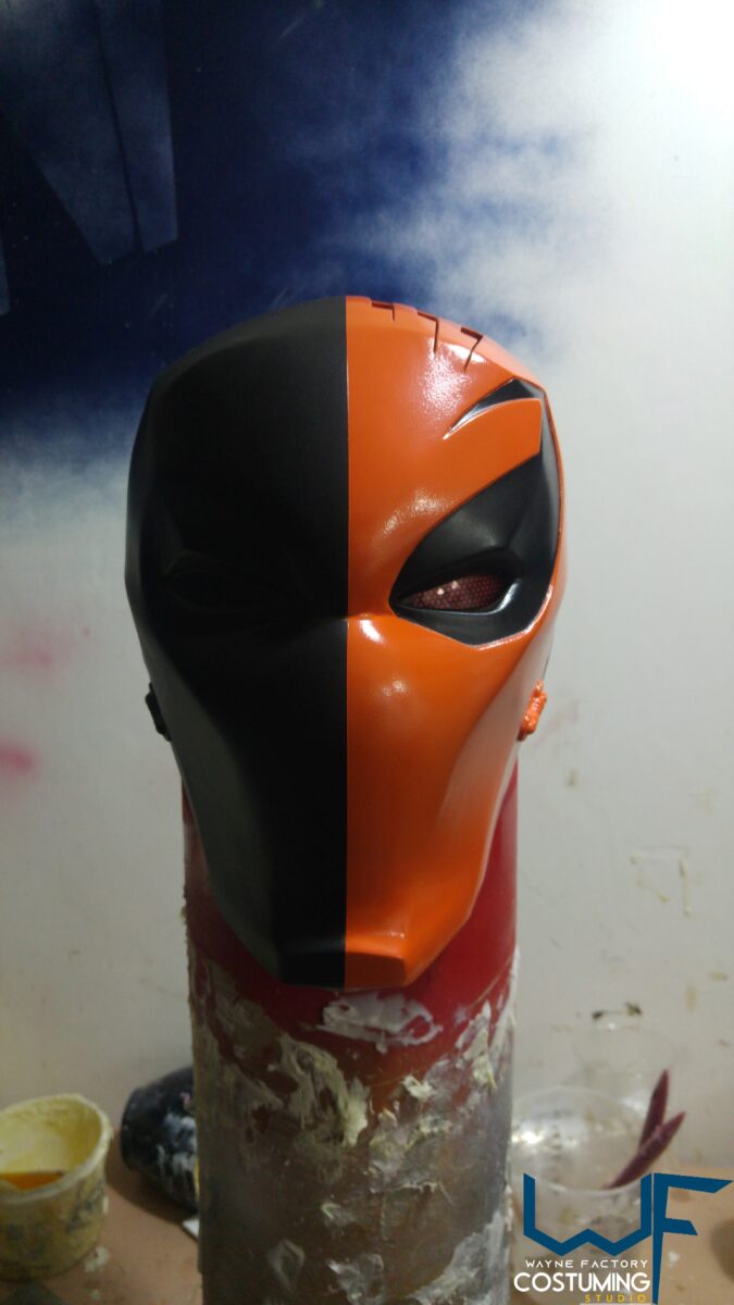 deathstroke cosplay armor and helmet inspired dc comics