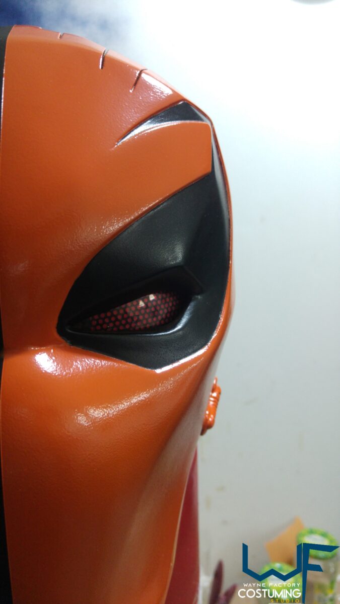 deathstroke cosplay armor and helmet inspired dc comics
