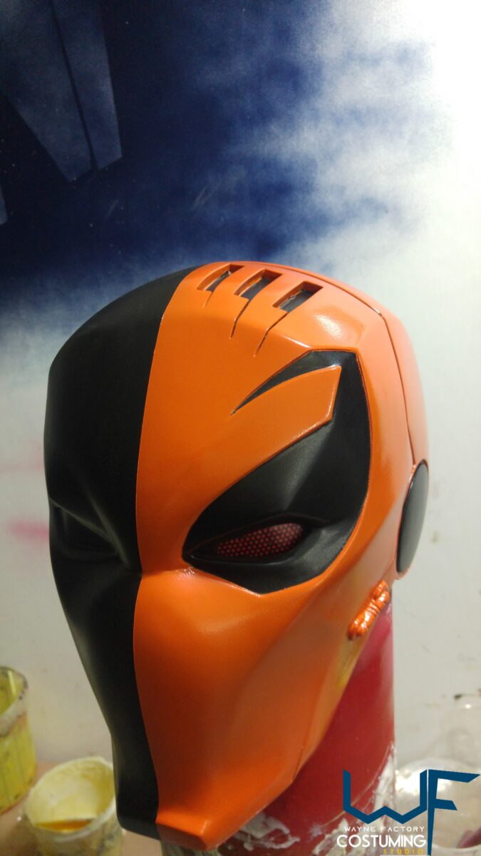 deathstroke cosplay armor and helmet inspired dc comics
