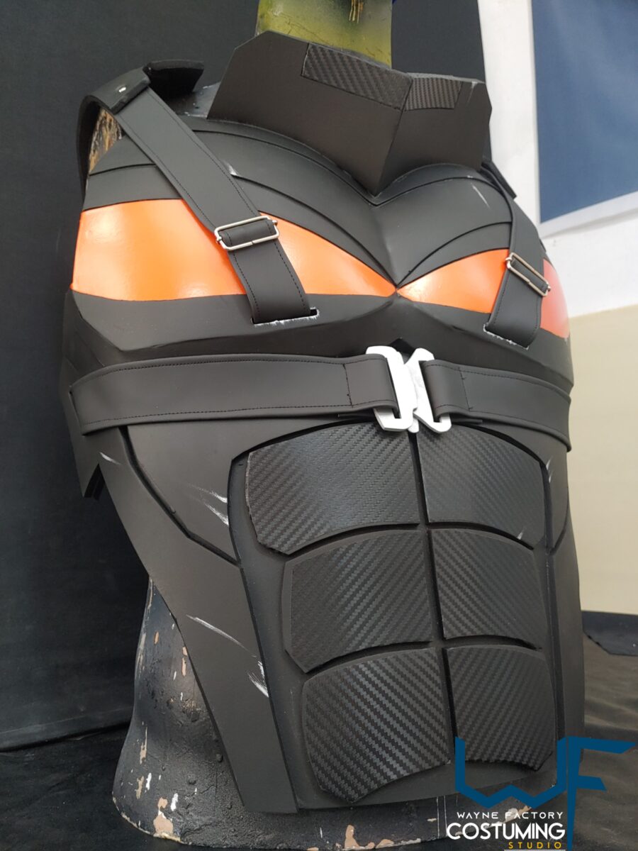 deathstroke cosplay armor and helmet inspired dc comics