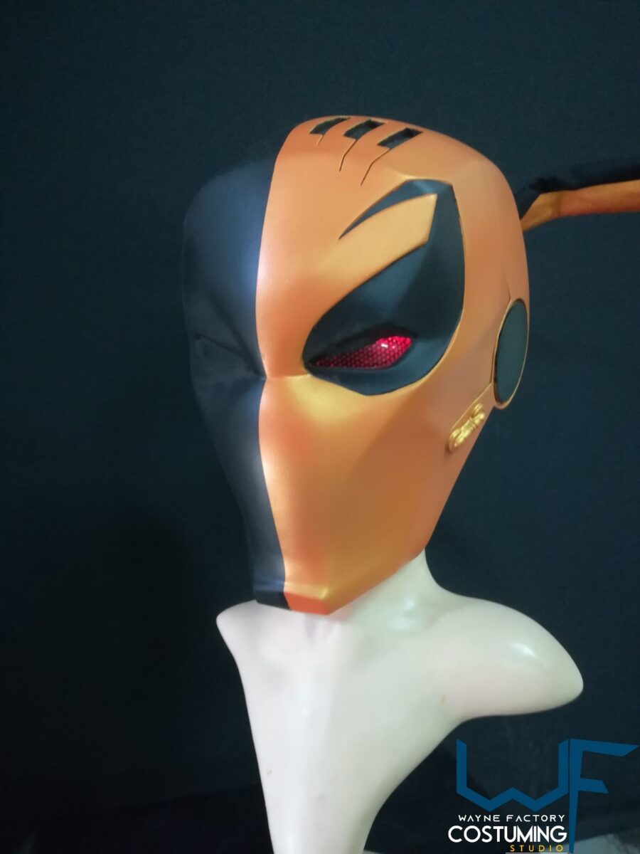 deathstroke cosplay armor and helmet inspired dc comics
