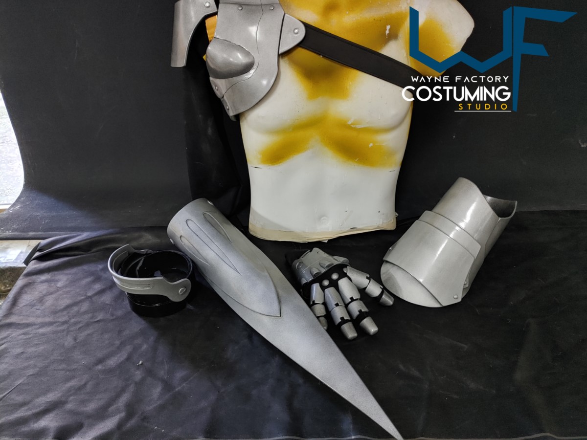 Automail Full Metal Alchemist cosplay of Edward Elric armor